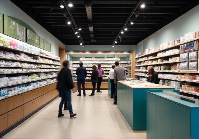 British retail store environment